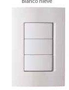 TAPA POLIMERO 3 MODULOS BCO.NVE.WDA58013